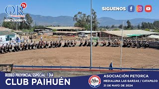 2° SERIE LIBRE  Rodeo Club PAIHUEN Asoc Petorca 21 de mayo 2024 [upl. by Zoeller587]