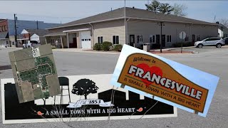 Virtual Tour of Francesville IN  Clerk Shocked [upl. by Enoved]