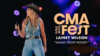 Lainey Wilson – “Hang Tight Honey”  CMA Fest 2024 [upl. by Drofliw]