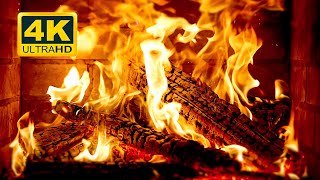 🔥 Cozy Fireplace 4K 12 HOURS Fireplace with Crackling Fire Sounds Crackling Fireplace 4K [upl. by Eniffit838]