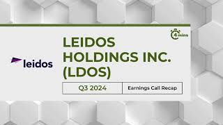 Leidos Holdings Inc LDOS Earnings Call Recap for Q3 2024 [upl. by Ytineres]