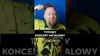 🟢 Jak wygląda typowy KONCERT METALOWY 🟢 metalhead metal concert [upl. by Sherfield]