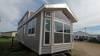 Canterbury Parkvue 38CKLSL Park Model RV Tiny House Video Tour by DNA Enterprises [upl. by Llenyar]