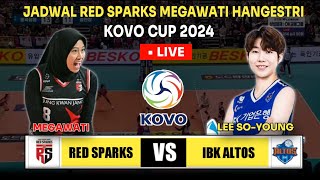 LIVE RED SPARKS VS IBK ALTOS  KOVO CUP 2024  LIGA VOLI KOREA SELATAN 2024  LIVE TVRI SPORTS [upl. by Alek]