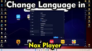 How to Change the System Language of Nox Player by the Simplest Way [upl. by Alimak]