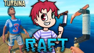 THE TRATWA Z TURBINĄ 🌊 RAFT 1 [upl. by Nitneuq]