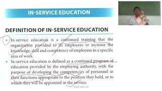 IN SERVICE EDUCATION PART A [upl. by Aisset]