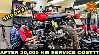 Interceptor 650 Service 30000 KM Ke Baad Ka Jhatka 😰🤬 4K Video [upl. by Anawat651]