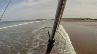 Low Level Microlight  Gower Peninsula Wales [upl. by Creath380]