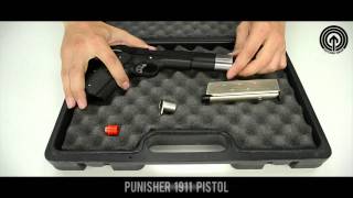 SocomGear  Punisher 1911 Custom 45 Gas Blowback Airsoft Pistol [upl. by Sane952]