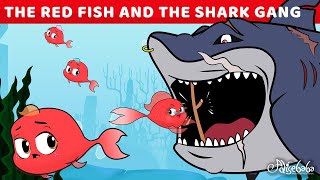 The Red Fish And The Shark Gang  Bedtime Stories for Kids in English  Fairy Tales [upl. by Cristie]