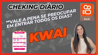 KWAI  Quanto ganhei fazendo o Checking por 30 dias [upl. by Gianina]