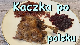 KACZKA  POMYSŁ NA KACZKĘ PO POLSKU  POMYSŁ NA OBIAD [upl. by Eecyac]