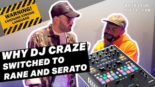 Why DJ Craze chooses Rane amp Serato over Pioneer DJ amp Traktor Full Interview  NAMM 2020 TheRatcave [upl. by Adao]