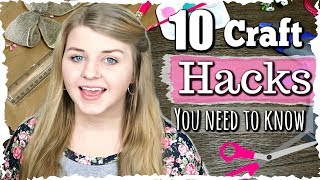 🎀✂️ Crafting Life Hacks You Need To Know  Tips And Tricks For Crafting  Krafts by Katelyn [upl. by Alliuqahs793]