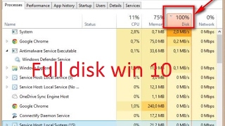 How To Fix FULL DISK Windows 10 99100 FULL DISK ERROR WINDOWS 10 [upl. by Mandle]