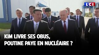 Kim livre ses obus Poutine paye en nucléaire [upl. by Samella]