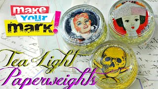 How to Glass Paperweights DIY [upl. by Leelahk]