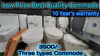 One pc Commode western toilet 🚽 low price best quality [upl. by Gosselin]