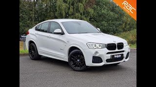 2016 BMW X4 20d MSport Manual 20 Diesel SJ65JKR Rockpoint Cars [upl. by Ecyrb]