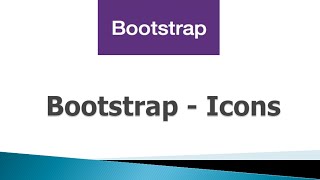 Bootstrap 3 Tutorials  8 Icons [upl. by Crean79]