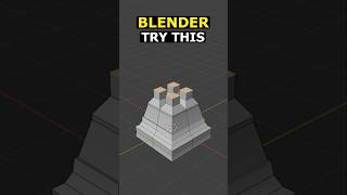 Blender Extrude Individual Faces blender 3d tutorial [upl. by Renaud]