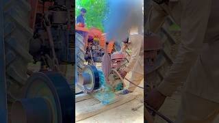 Tube well tractor diesel engine start up shortsfeed tractorengine shortsviral [upl. by Svensen]