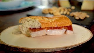 Easy Recipe Jamon Iberico De Bellota Bocadillo Sandwich [upl. by Kinny]