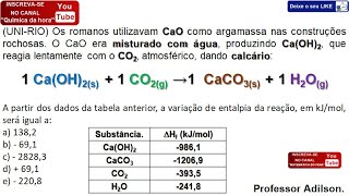 ENTALPIA DE FORMAÇÃOEXERCÍCIO 06 [upl. by Olga]