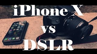 DOES iPhone X BEAT CANON 1300D [upl. by Montana882]