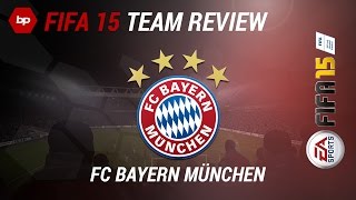 FIFA 15  FC BAYERN MUNICH  Team Review  feat Neuer Robben Ribéry Lewandowski etc [upl. by Anileve]