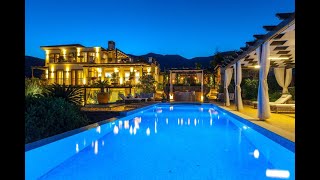 Incomparable Beachfront Estate in Elounda Crete Greece  Sothebys International Realty [upl. by Poll920]