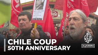 Chile coup anniversary 50 years since Augusto Pinochet took power [upl. by Brezin342]