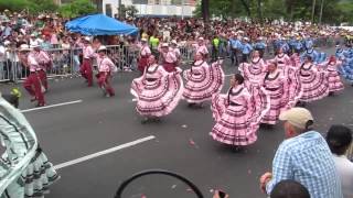 Feria de las Flores Flower Festival Parade Traditional Dancing in Medellin Colombia [upl. by Ahsienod]