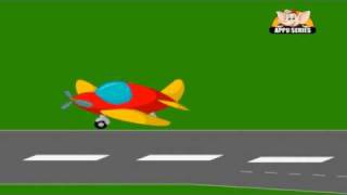 Classic Rhymes from Appu Series  I Am A Little Aeroplane  Nursery Rhyme [upl. by Ahsehyt]