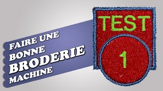 Broderie Machine  Faire une bonne broderie machine ✅ [upl. by Iegres]