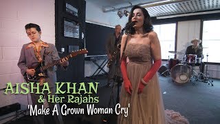 Make A Grown Woman Cry Aisha Khan amp Her Rajahs bopflix sessions BOPFLIX [upl. by Yrogiarc]