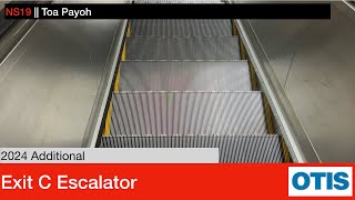 Toa Payoh MRT Station  2024 Otis Escalator Exit C [upl. by Shiroma]