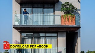 1344 Sq Ft  Compact House Inspired By Shapes In Surat Gujarat  Studio 17 Home Tour [upl. by Ariaes452]