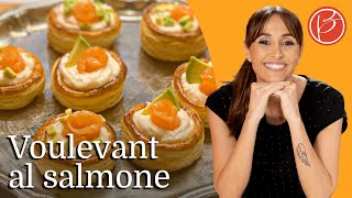 Vol au vent con robiola avocado lime e salmone affumicato  Benedetta Parodi Official [upl. by Reeva]