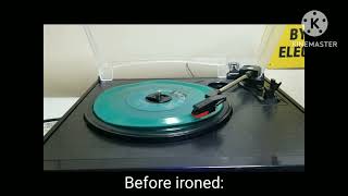 DONT IRON VINYL RECORDS [upl. by Acenes]