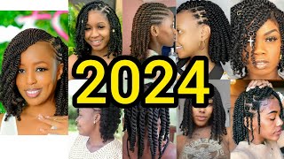 Look classy and beautiful with these braids hairstyles Twist hairstyles for black ladies Hairstyle [upl. by Annaya]