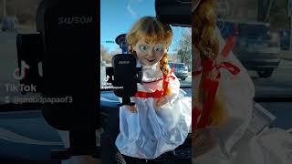 Annabelle doll creepy horror Halloween [upl. by Ramburt]