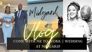 VLOG Come with me to work  Wedding at Midgard  viral modernwedding africa foryou [upl. by Lowson]