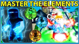 I Unlocked Every Element Mastery In Roblox Ninja Legends [upl. by Adran]