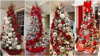 DECORACIÓN NAVIDAD 20232024🎄DECORACIONES NAVIDEÑAS ❄️ TENDENCIAS ❄️ ÁRBOLES DECORADOS 🎄 [upl. by Burger863]