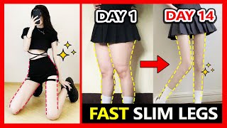 TOP SLIM LEG WORKOUT FOR GIRL  Get Slim Legs Slim Thighs Slim Calves Skinny Legs Fast [upl. by Abocaj313]