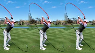 VIKTOR HOVLAND  GOLF SWING  SLOW MOTION [upl. by Kneeland]