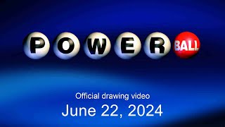 Powerball drawing for June 22 2024 [upl. by Malaspina]