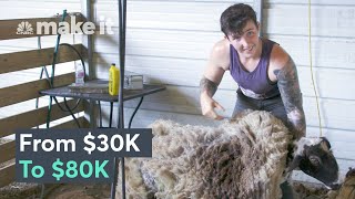 Bringing In 80K A Year Shearing Sheep in Texas  On The Job [upl. by Reddy]